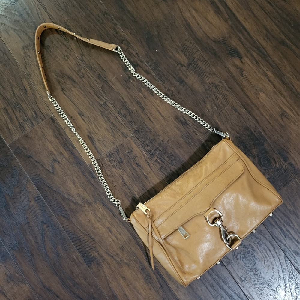 Rebecca Minkoff Mac Crossbody in Tan Honey - Picture 13 of 14